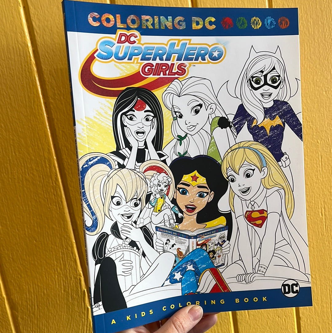 DC Superhero Girls Coloring Book – Sour Cherry Comics