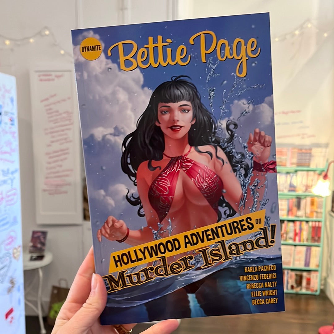 Bettie Page Hollywood Adventures on Murder Island Sour Cherry Comics