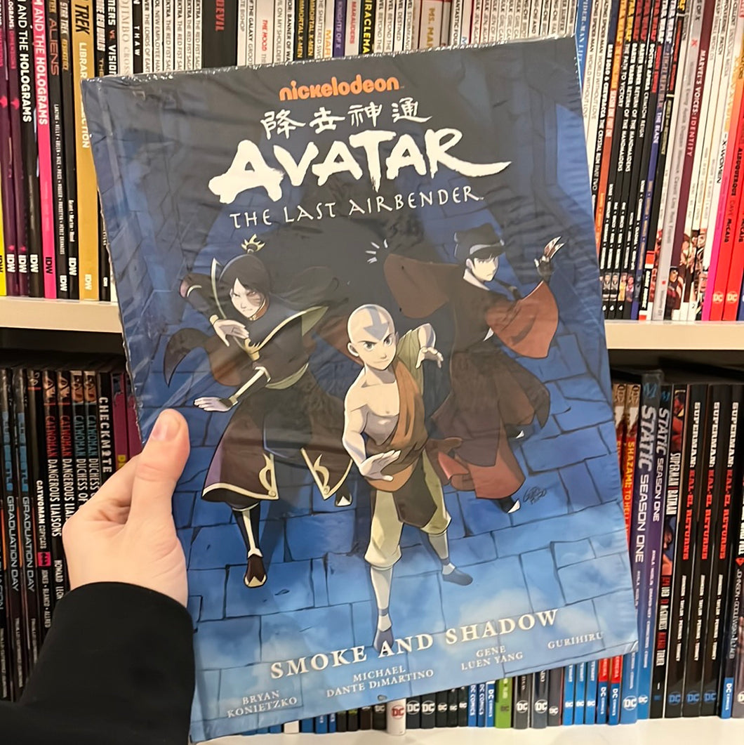 (HARDCOVER) Avatar: The Last Airbender Smoke and Shadow Library Edition