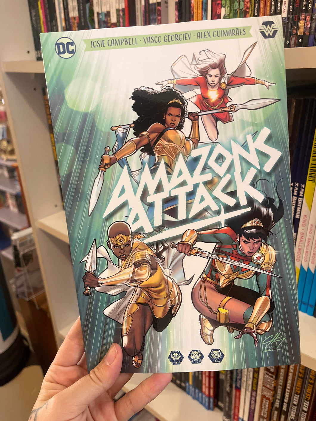 Amazons Attack paperback