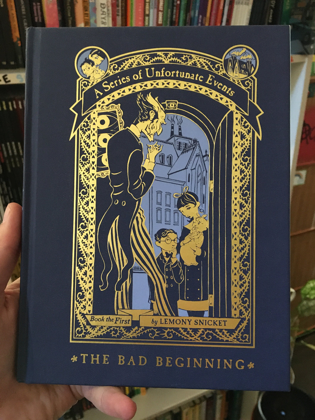 A Series of Unfortunate Events vol 1 The Bad Beginning - Deluxe