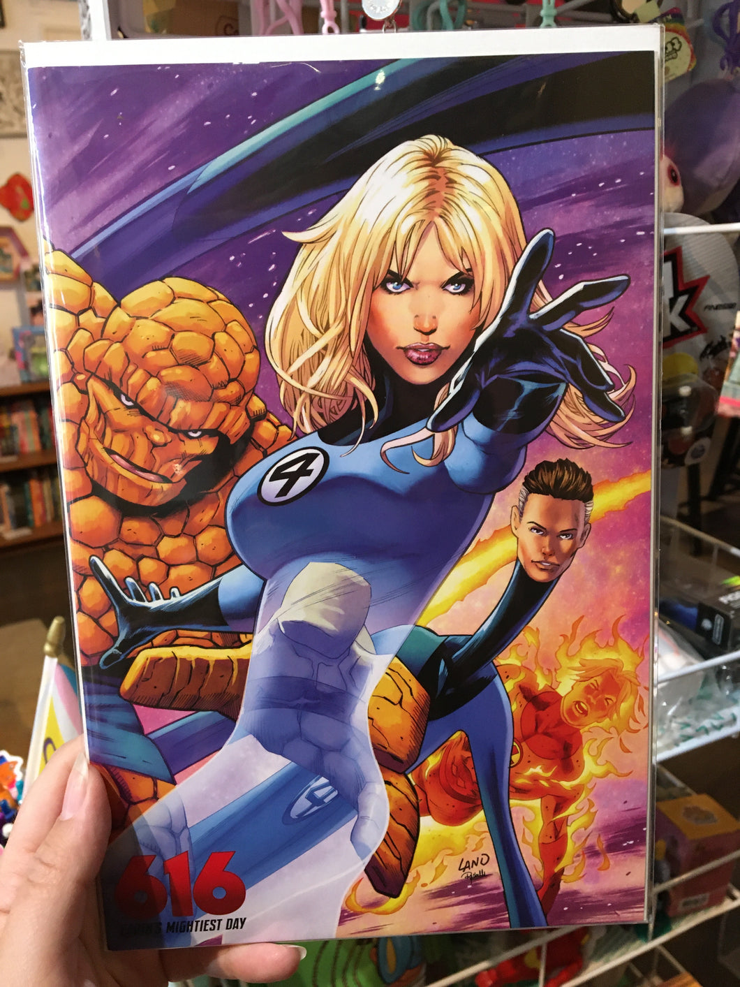 616 DAY Fantastic Four Fanfare 1