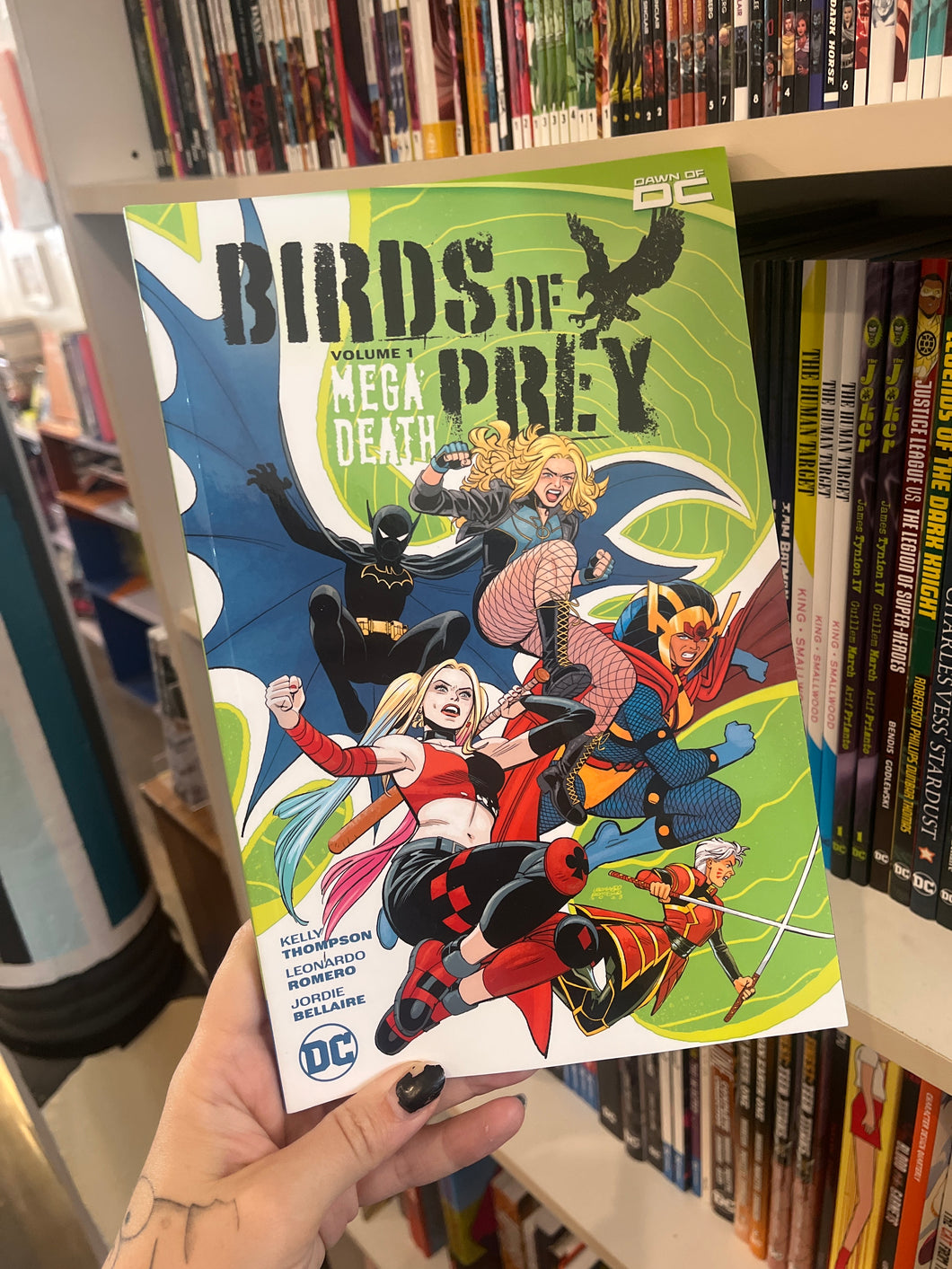 Birds of Prey vol 1 MEGADEATH paperback