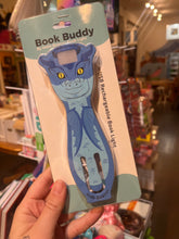Load image into Gallery viewer, indie beacon book buddy book light cat and dragon
