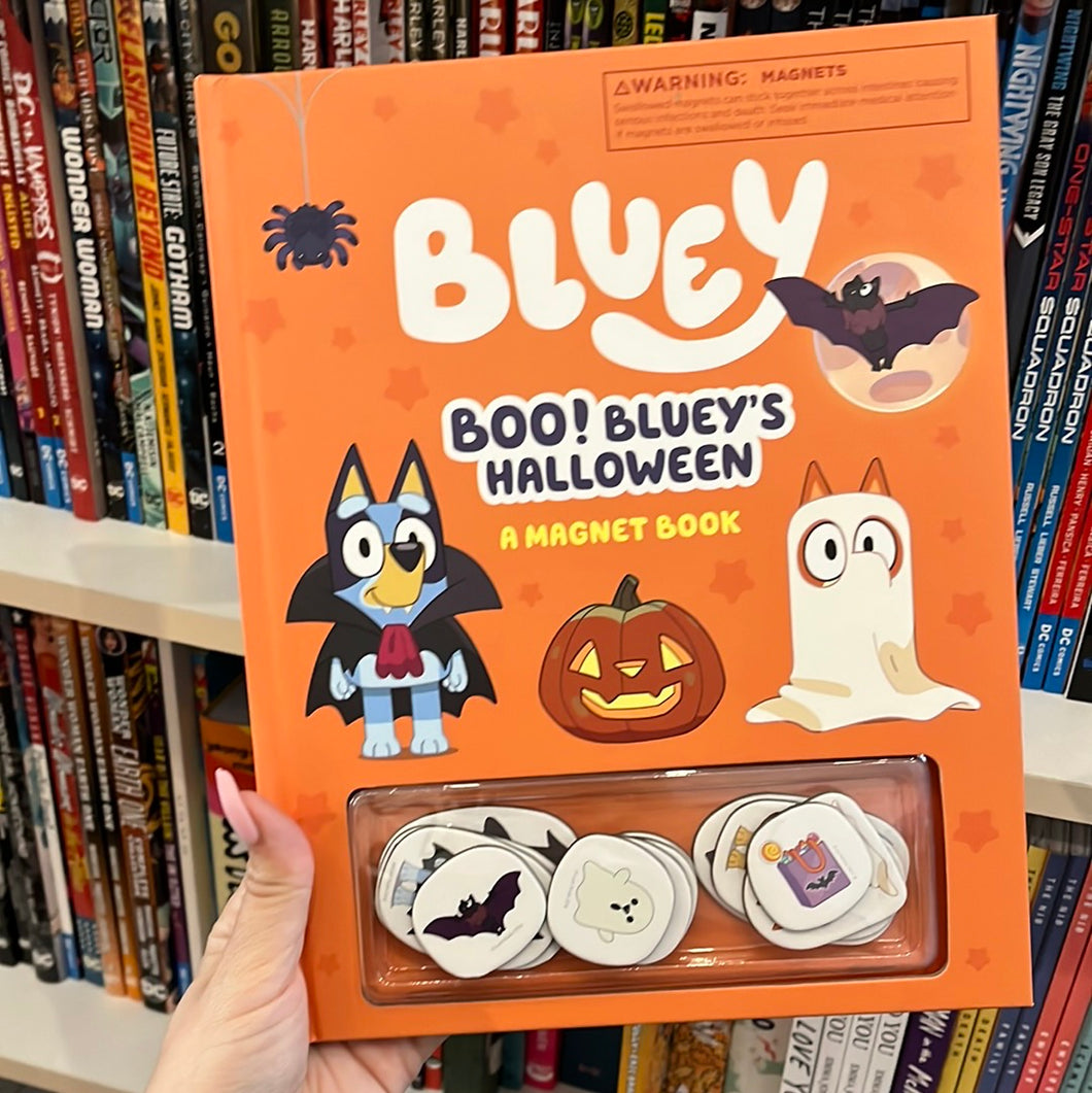 Bluey Boo! Bluey’s Halloween (a magnet book)