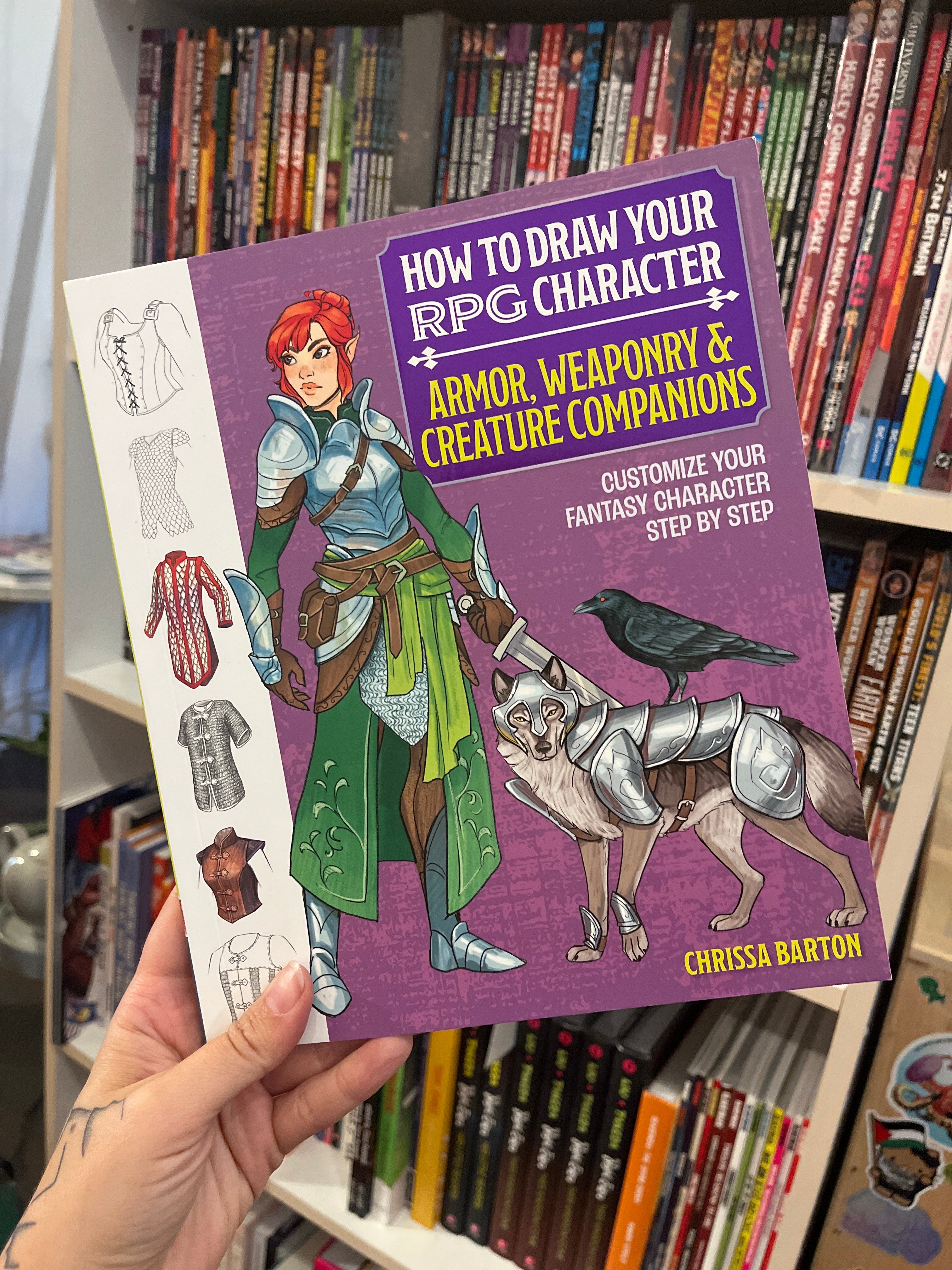 How To Draw A Rpg How To Draw Your RPG Character: Armor, Weaponry & Creature Companions ...