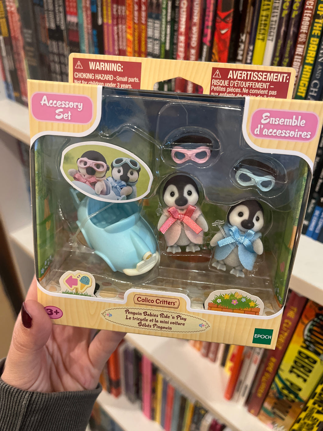 Calico Critters Penguin Babies Ride n’ Play