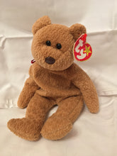 Load image into Gallery viewer, Curly TY Beanie Baby Bear
