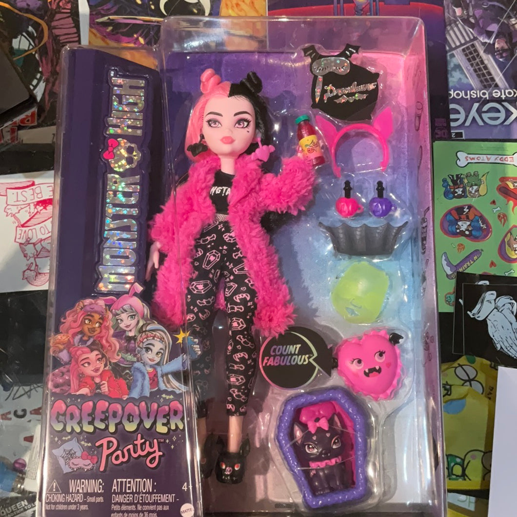 monster high draculaura creepover party