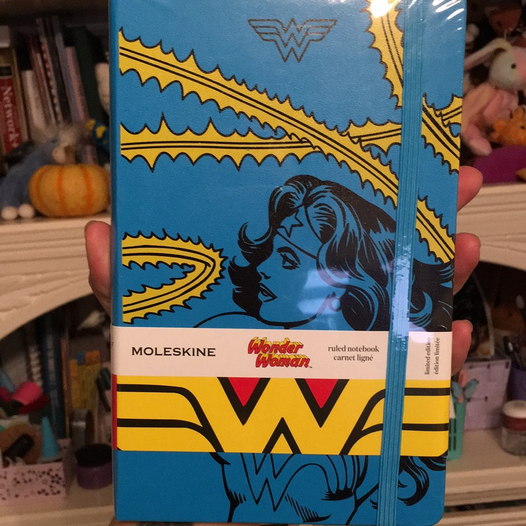 Wonder Woman Moleskine notebook