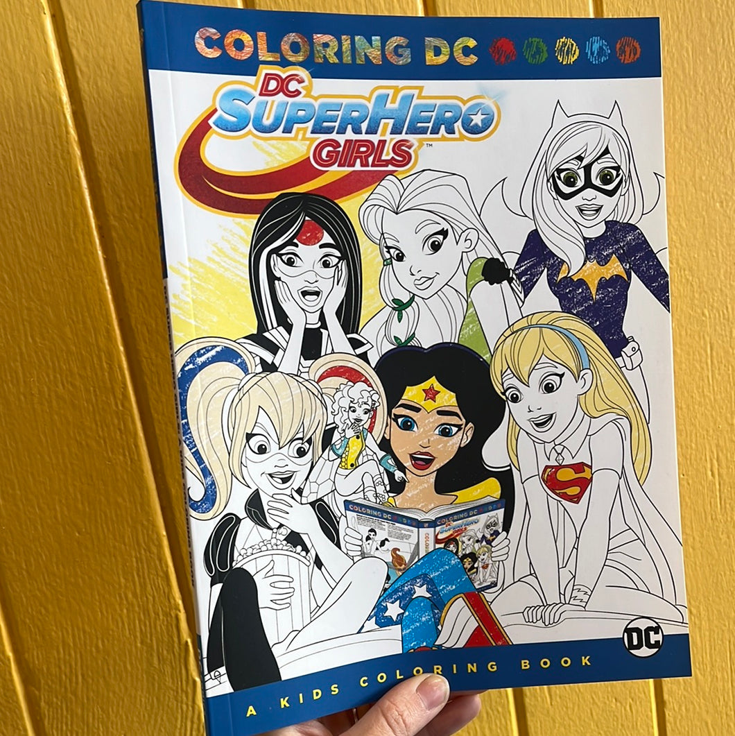 DC Superhero Girls Coloring Book
