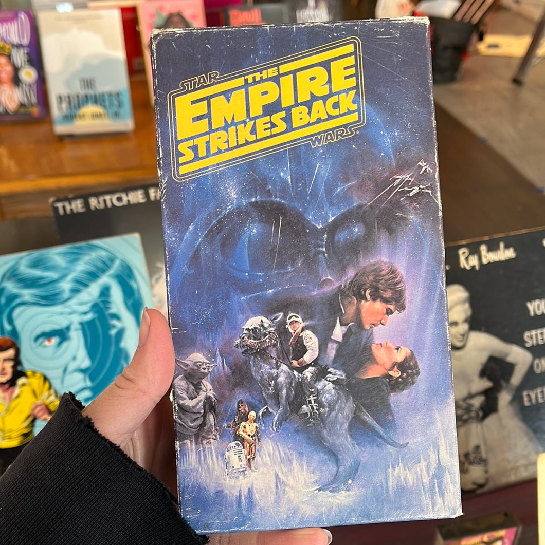 the Empire Strikes Back VHS