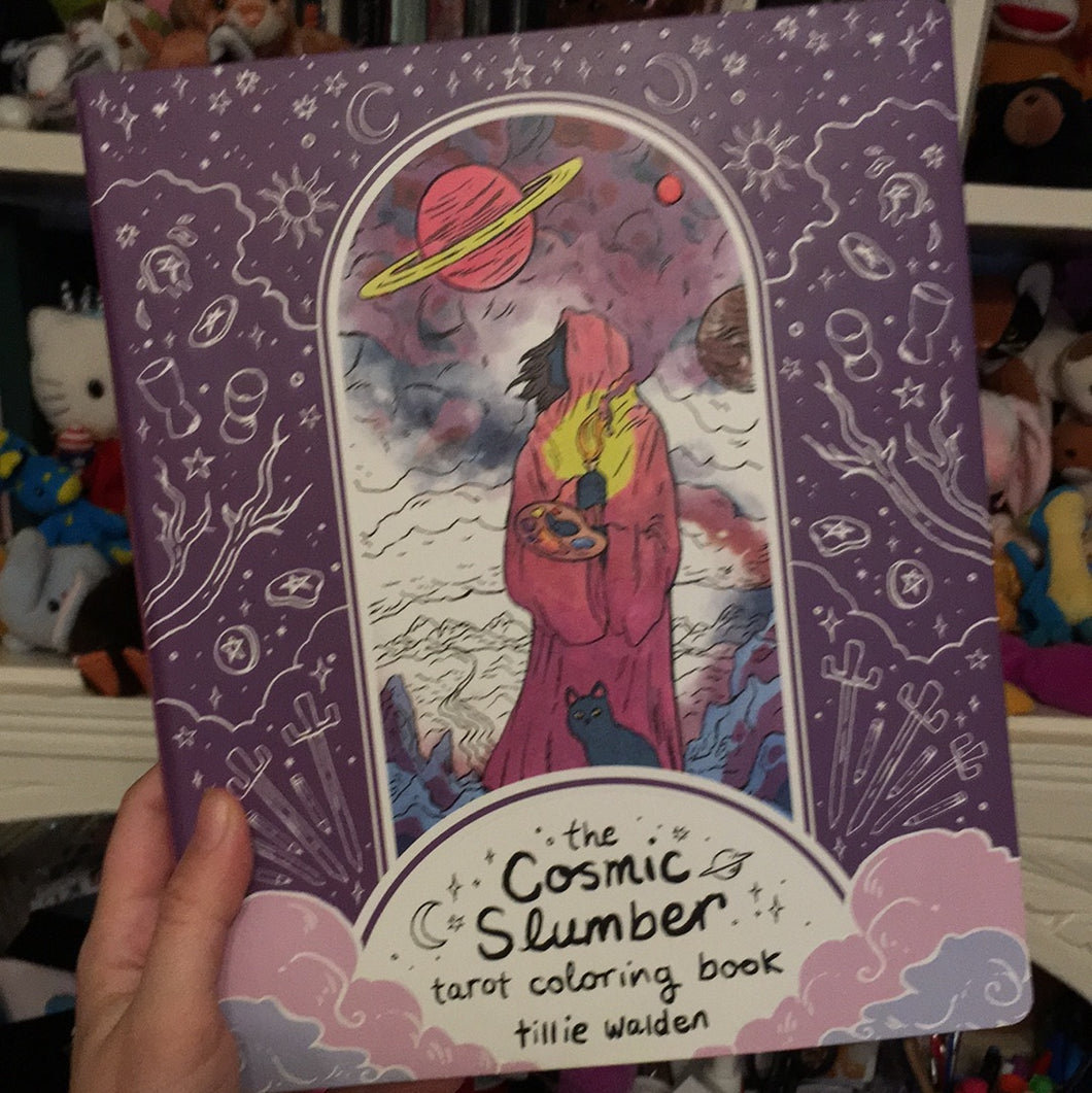 The Cosmic Slumber - Tarot Coloring Book by Tillie Walden