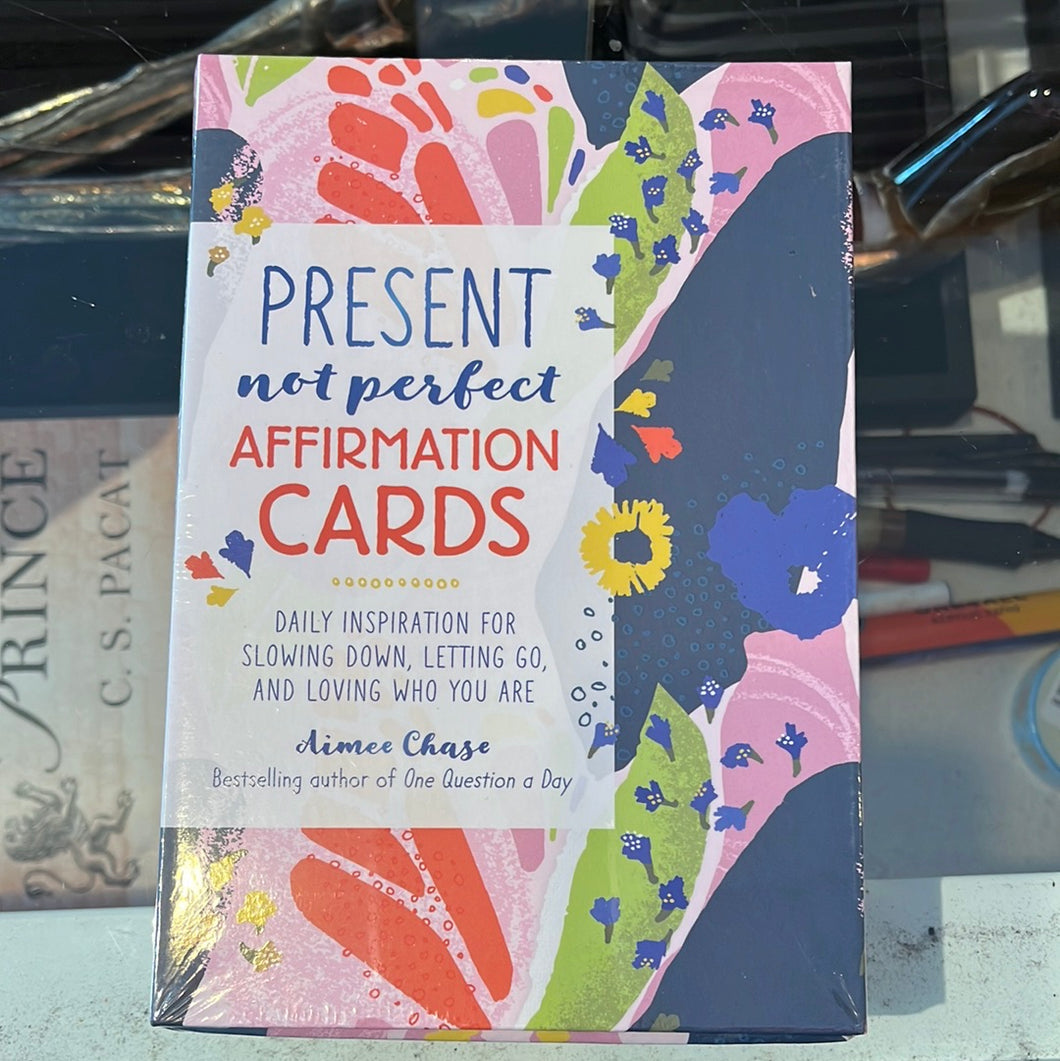 Present Not Perfect Affirmation Cards