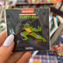 Load image into Gallery viewer, TMNT enamel pin
