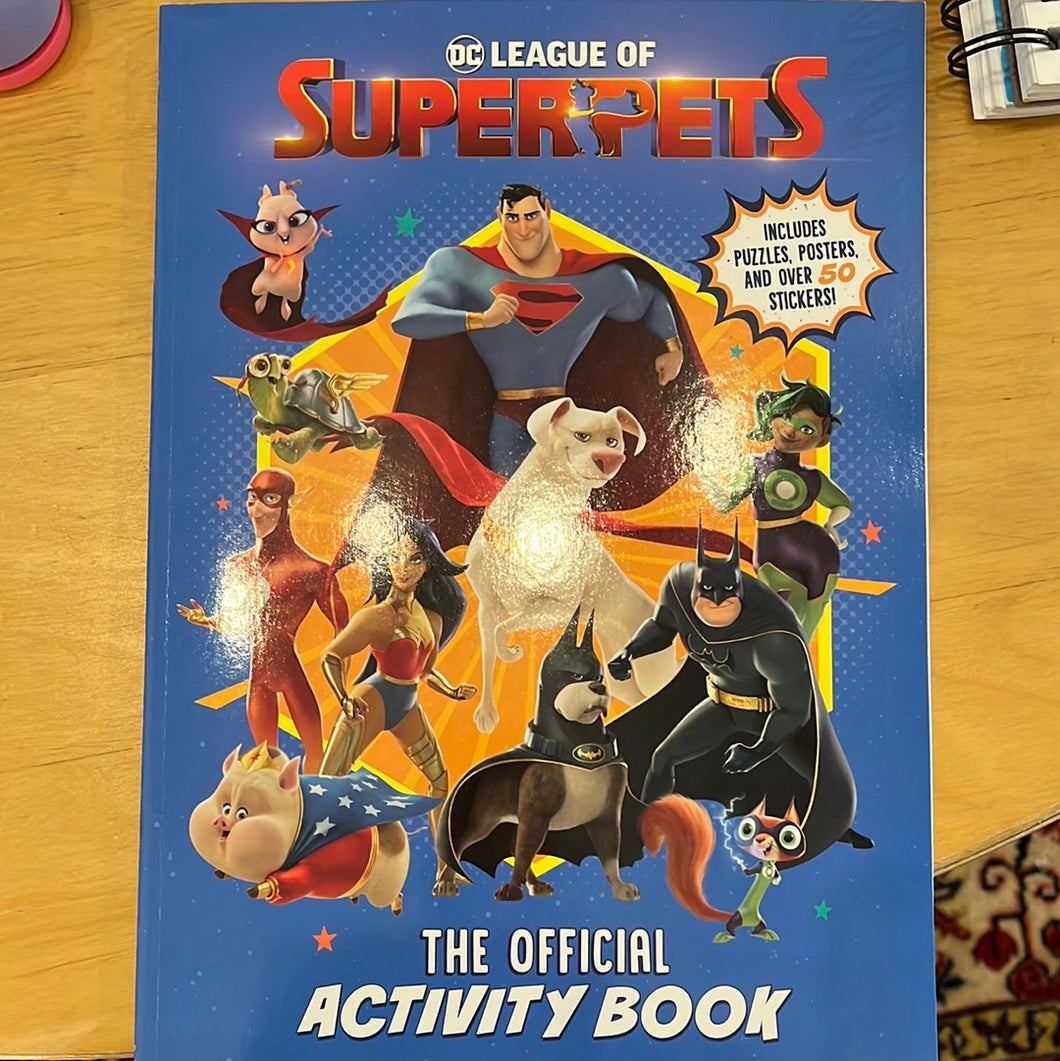 DC League of Superpets: The officials activity book