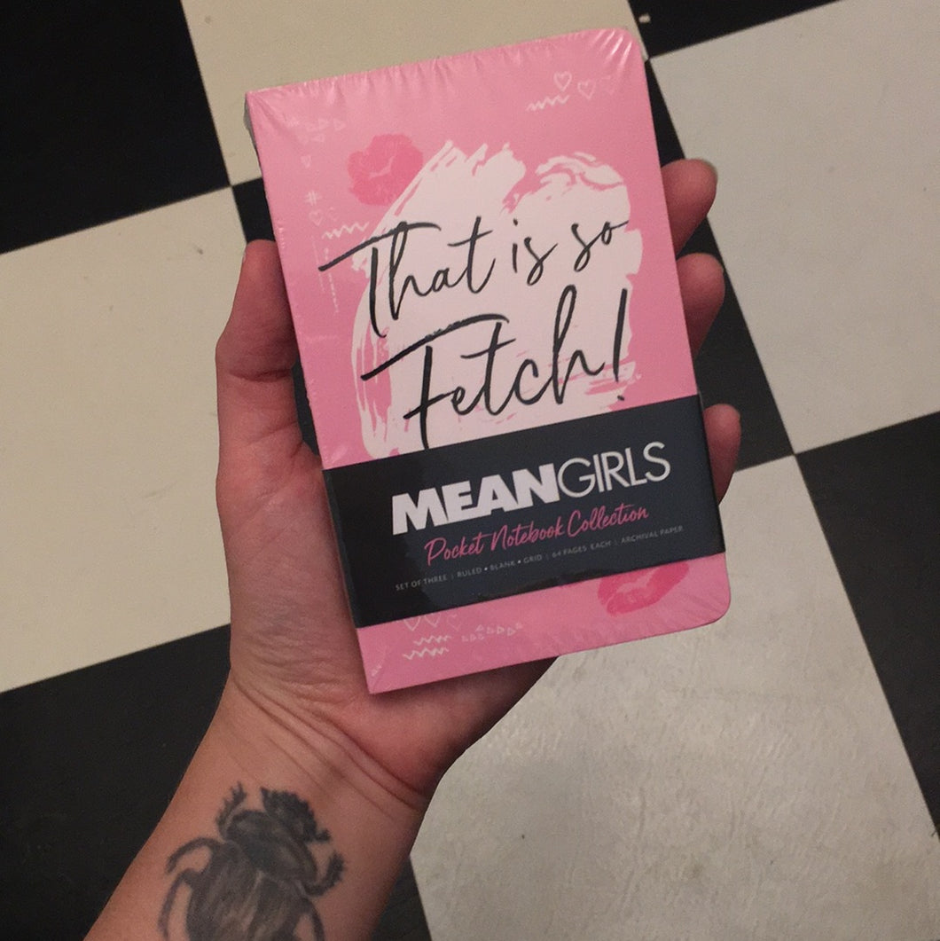 Mean Girls Pocket Notebook (3pk)