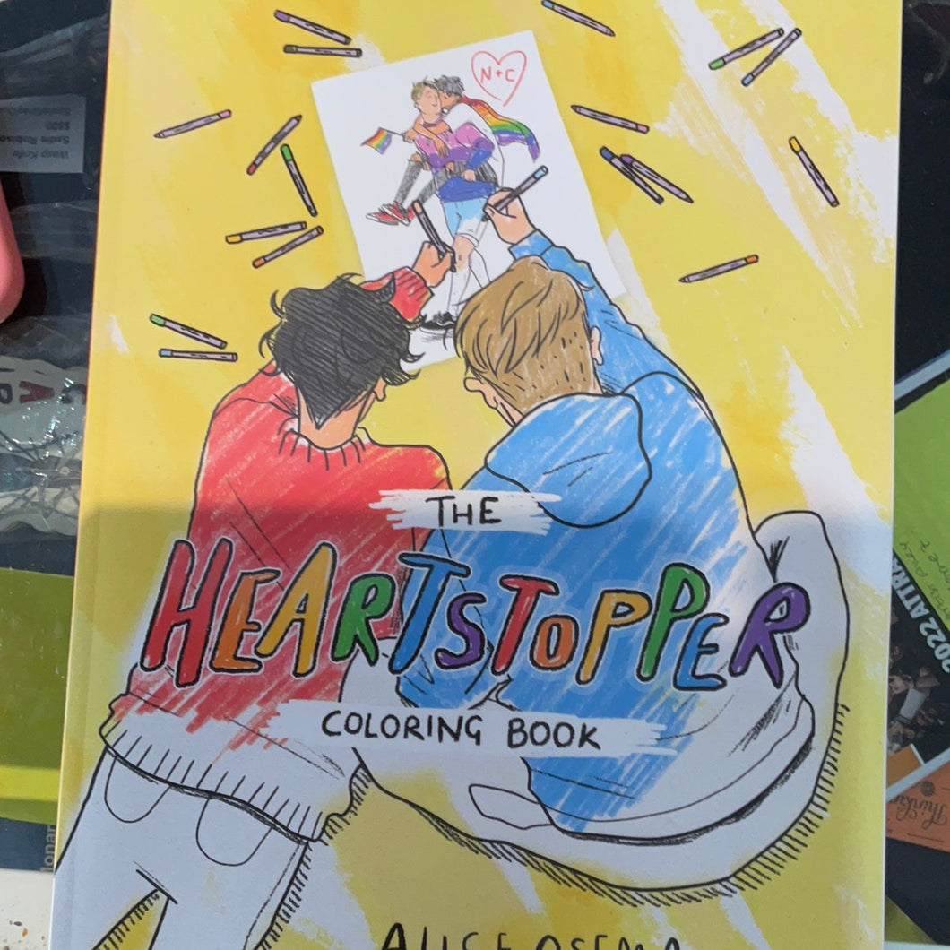 Heartstopper Coloring Book Sour Cherry Comics