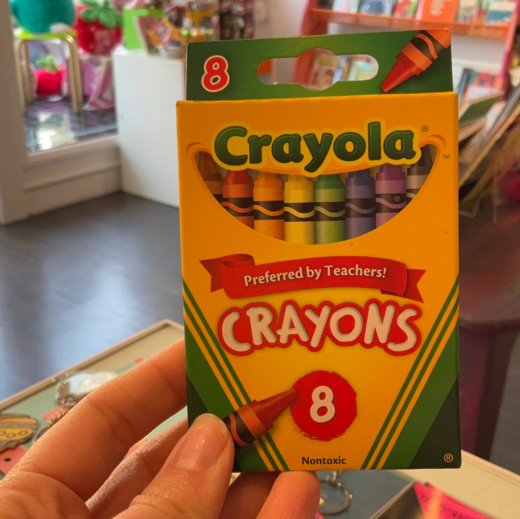 crayola crayons - 8 pack