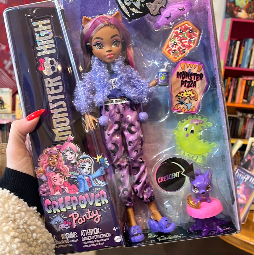Clawdeen Creepover Party Monster High