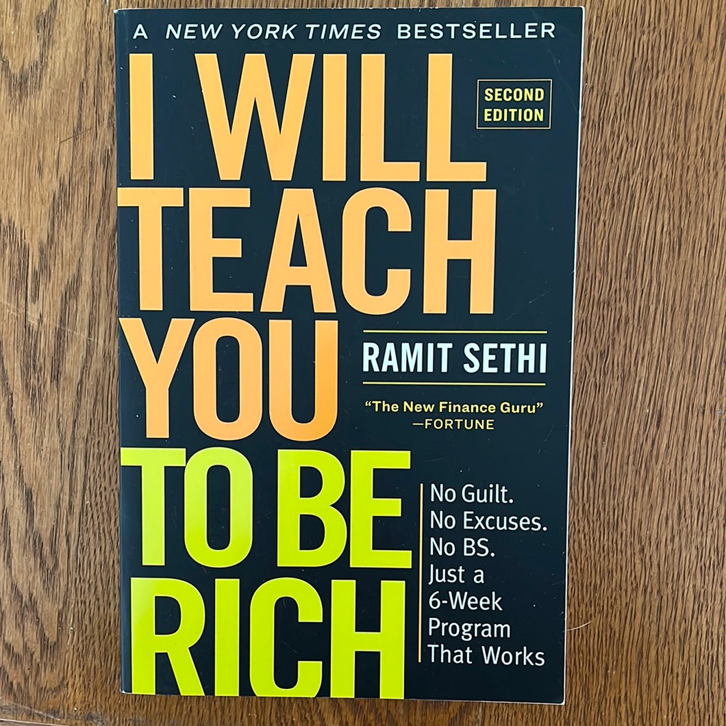 I Will Teach You to be Rich