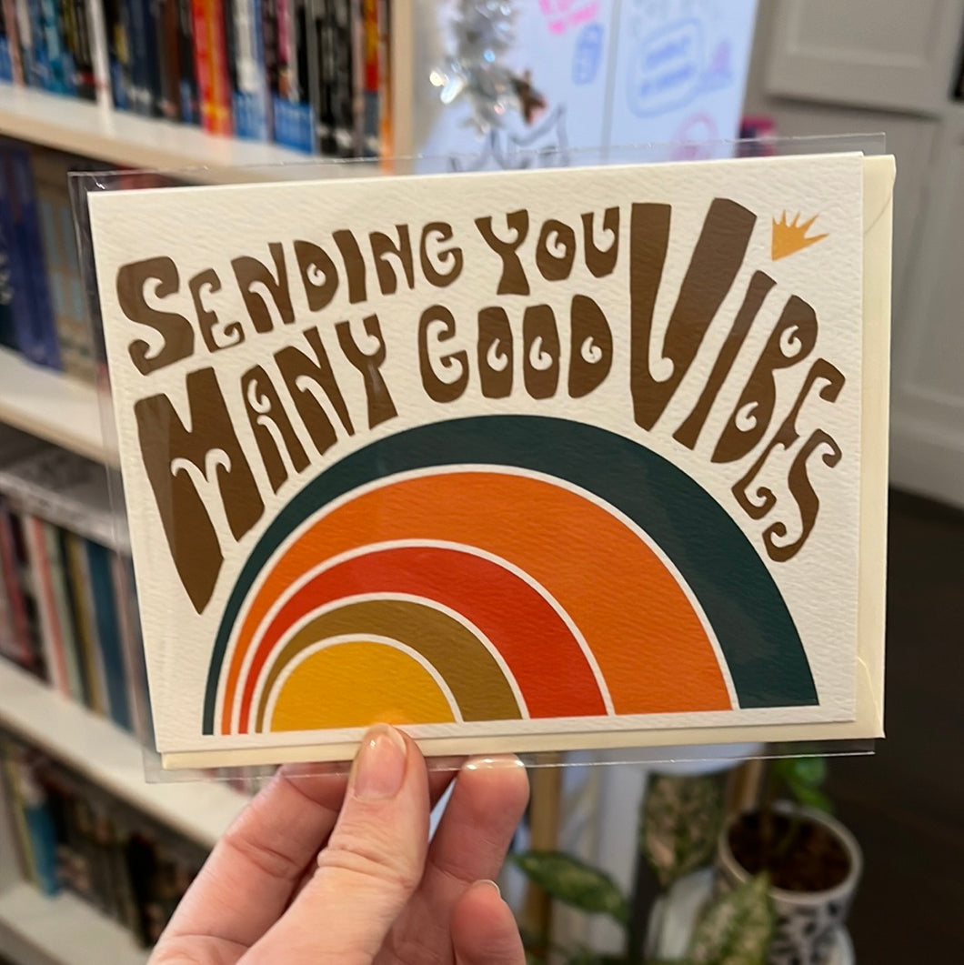 Sending You Many Good Vibes card